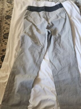 Jason Wu NWT Stripe Seersucker Paneled Tailored Pants Size 8